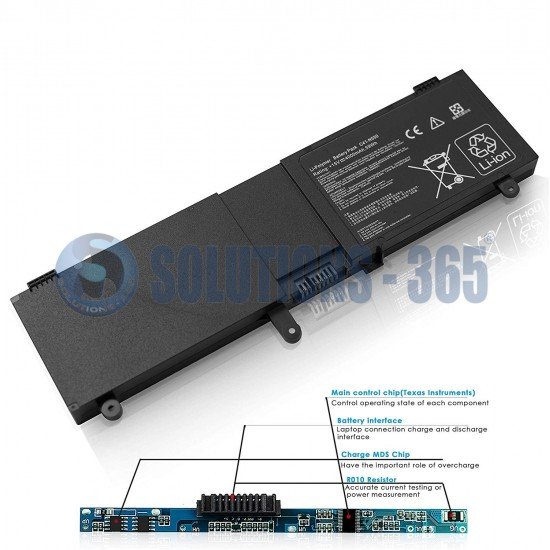 LAPTOP BATTERY FOR ASUS C41-N550 LAPTOP BATTERY FOR ASUS C41-N550