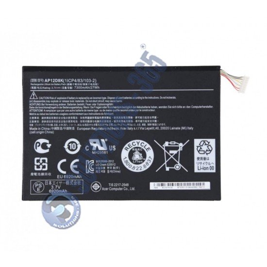 LAPTOP BATTERY FOR ACER AP12D8K / W510 LAPTOP BATTERY FOR ACER AP12D8K / W510
