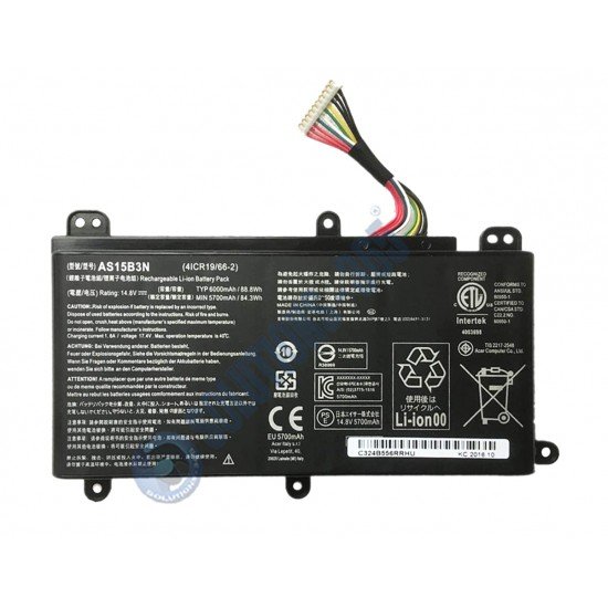 LAPTOP BATTERY FOR ACER PREDATOR AS15B3N LAPTOP BATTERY FOR ACER PREDATOR AS15B3N