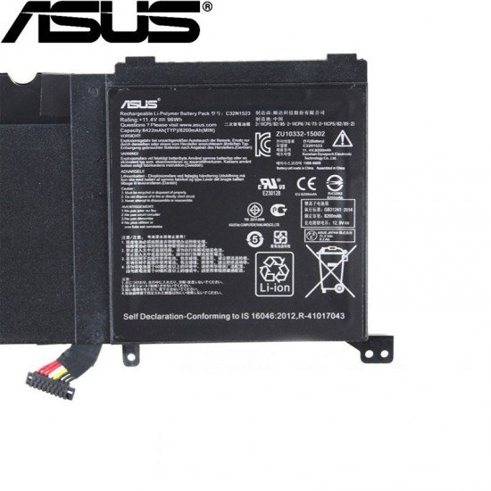 LAPTOP BATTERY FOR ASUS C32N1523 LAPTOP BATTERY FOR ASUS C32N1523