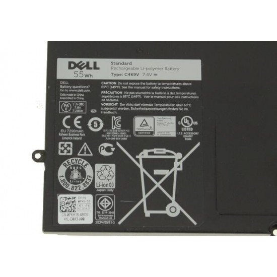 LAPTOP BATTERY FOR DELL C4K9V/ XPS 12 -L221x 9Q33/ 13 9333 / PKH18 LAPTOP BATTERY FOR DELL C4K9V/ XPS 12 -L221x 9Q33/ 13 9333 / PKH18