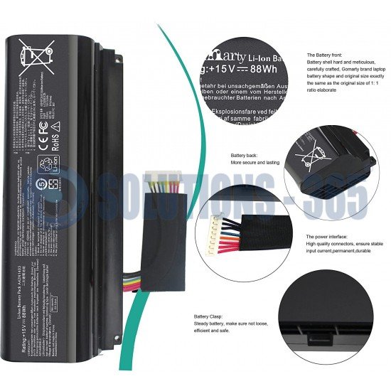 LAPTOP BATTERY FOR ASUS ROG GFX71JY/ A42N1403 A42LM93 LAPTOP BATTERY FOR ASUS ROG GFX71JY/ A42N1403 A42LM93