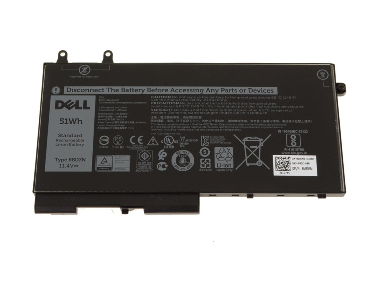 Laptop Battery For Dell Latitude 5400 5410 5500