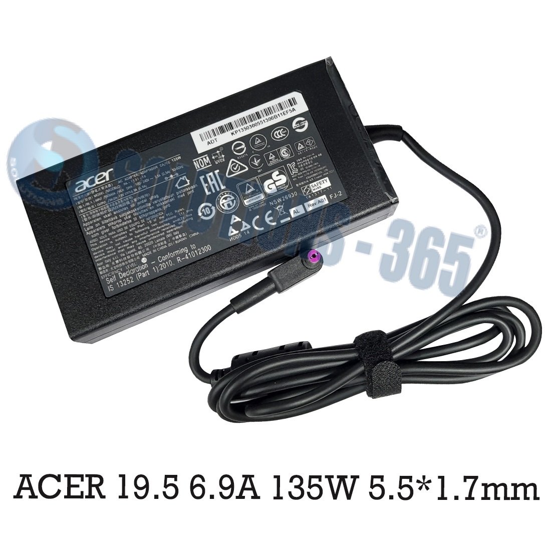 ACER 135W 5.5mm X 1.7mm Adapter