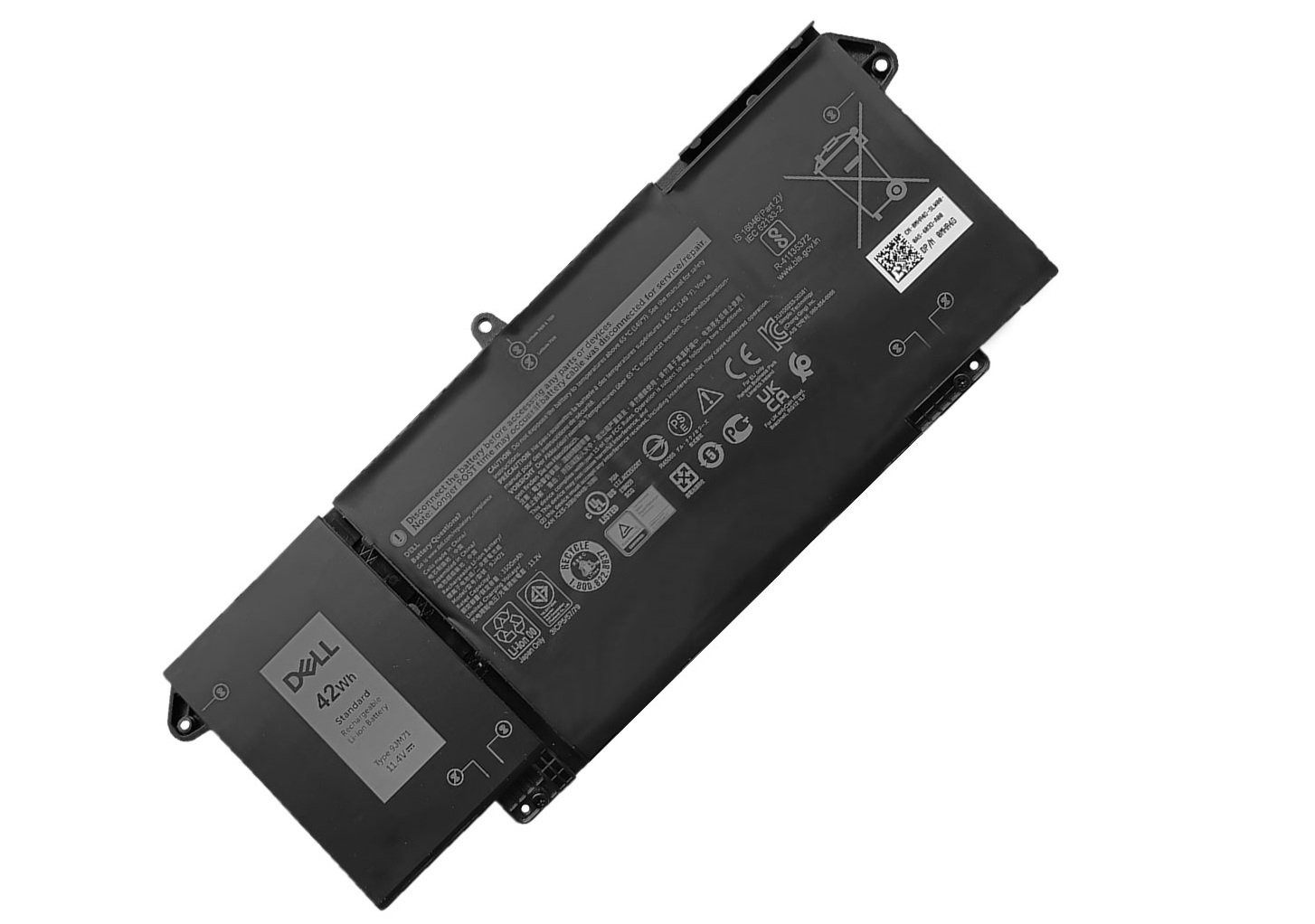 DELL 9JM71  42Wh/3500mAh / 7FMXV Laptop Battery For Dell Latitude 13  5320(2-in-1),7520,14 7420 - Buy Laptop Batteries & Chargers / Adapters in  India-Solutions 365