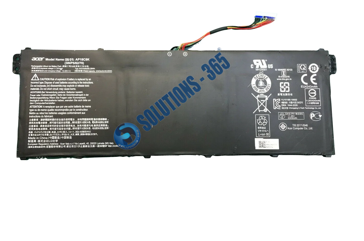 thumbnail image 2 of New AP18C8K Battery For Acer Swift 3 SP314-54N SF314-42 A514-54 A514-53 Laptop – Vital Trade International 2 of 10
