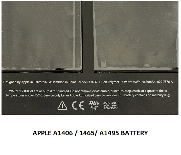 Batterie type 020-8142-A A1496 020-8142-A pour MacBook Air 13