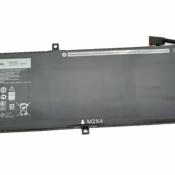 DELL H5H20 Genuine Original Dell 4-Cell Laptop Battery 7.6V 56Wh for XPS 13 9350, 9360, 9360 Kaby Lake & Latitude 7370 Series, P/N: JD25G, MC34Y, P54G (56 Watt-Hour Version) (Copy)