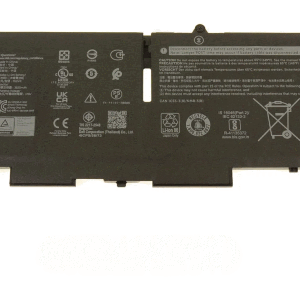 DELL FK0VR Original Dell 4-Cell 58Wh 3625mAh Laptop Battery for Latitude 5330, 7330, 7430, 7530, 5430, 5530 Series, Precision 3570, 8P81K, H4PVC