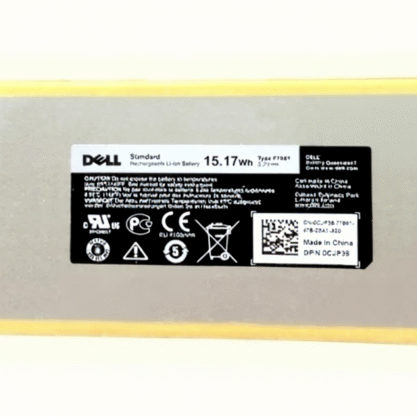 DELL P706T Genuine Dell 1-Cell 15.17Wh 1300mAh Laptop Battery for Latitude 5285, 5289 2-in-1, 7285, 7389 Tablet PC Series, RNP72, C4P9J, V5K73