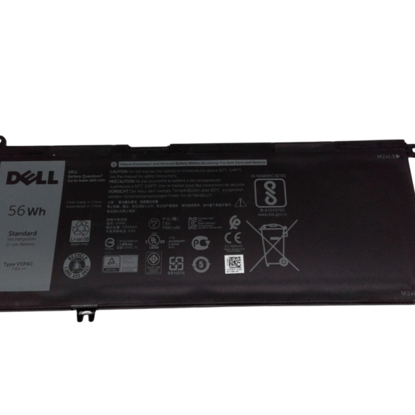 DELL V1P4C Laptop Battery Replacement for Dell Chromebook 13 3380, Inspiron Chromebook 14 7486 2-in-1 Series - 56Wh, 7.6V, 7300mAh - Compatible with FMXMT, 0V1P4C, VIP4C, 33YDH