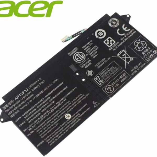 High-Performance AP12F3J Battery for Acer Aspire S7 13.3" Ultrabook (7.4V/7.6V, 2-Cell, Li-Polymer)
