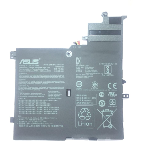 ASUS C21N1701 LAPTOP BATTERY FOR VivoBook S14 X406U X406UA X406UAR S406U S406UA S406UAR K406UA-BM141T S406UA-BM204T BM001T BM001T 012T T BM 013T BM019T BM025T BM159T BM174T BM191T, S14 S406U S406UA K406UA SERIES