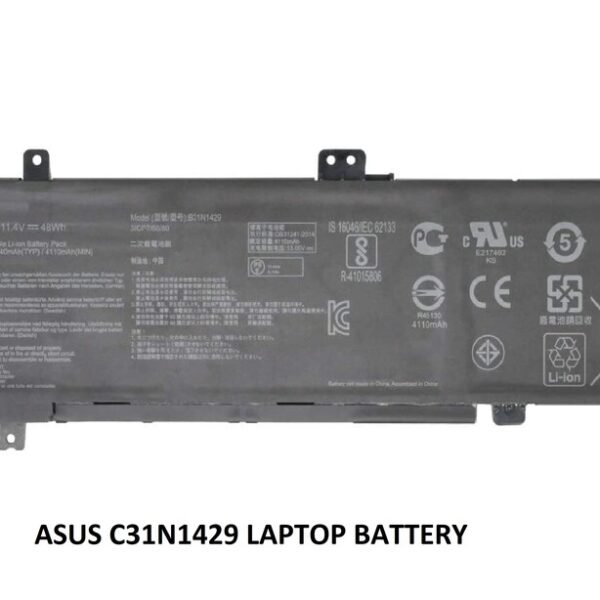 ASUS C31N1429 B31N1429 Original Laptop Battery (11.4V 48Wh) for K501 A501 Series